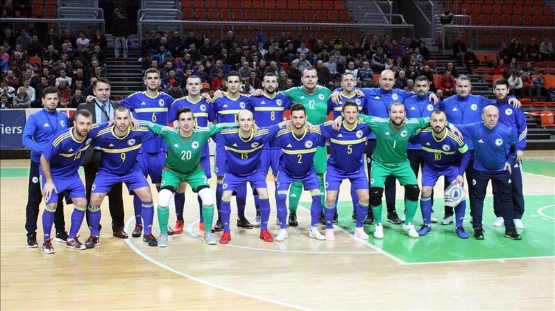 Futsal tim BiH spreman za duel sa Sjevernom Makedonijom u Zenici Futsal Tim BiH