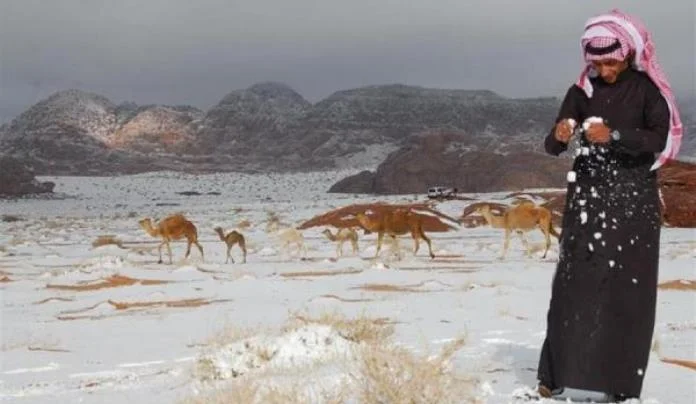 Snijeg Saudijska Arabija