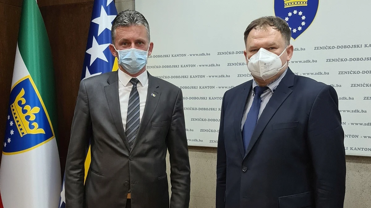 Bašić i Nedera razgovarali o saradnji Vlade i Terenskog ureda OSCE-a u Travniku