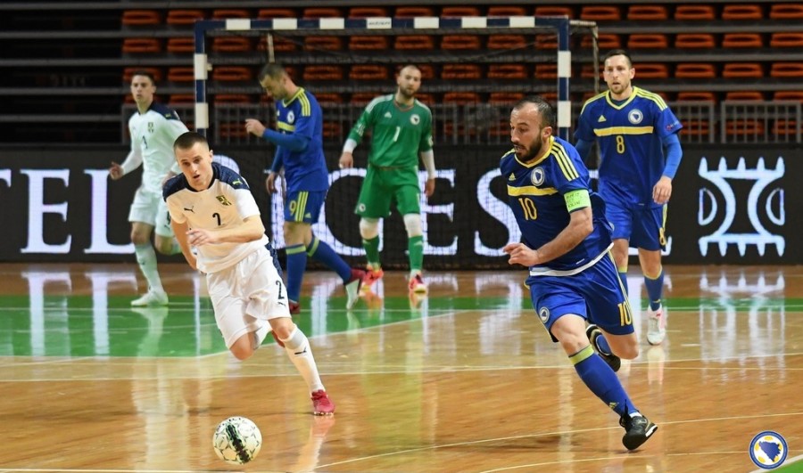 Futsaleri BiH poraženi od Srbije u Zenici