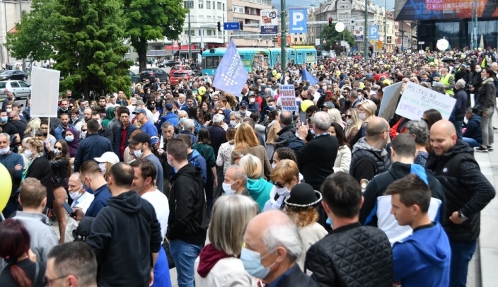 Protesti Sarajevo