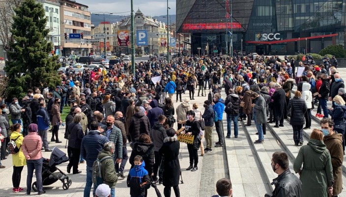 Protesti U Sarajevu