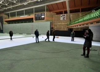 Pripreme za masovnu vakcinaciju u dvorani Zetra Zetra Vakcinacija