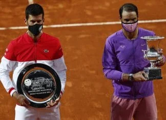 Nadal savladao Đokovića i deseti put u karijeri osvojio ATP turnir u Rimu Nadal i Đoković