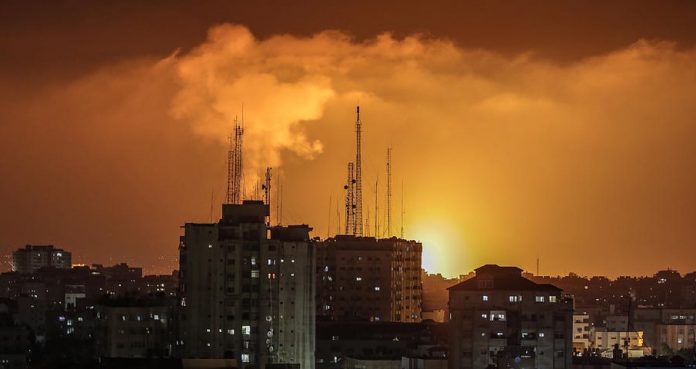 Israeli Strikes On Gaza
