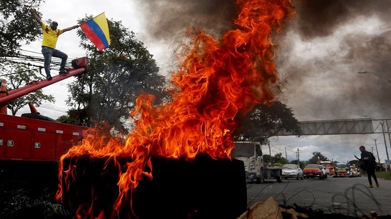 Kolumbija Protesti