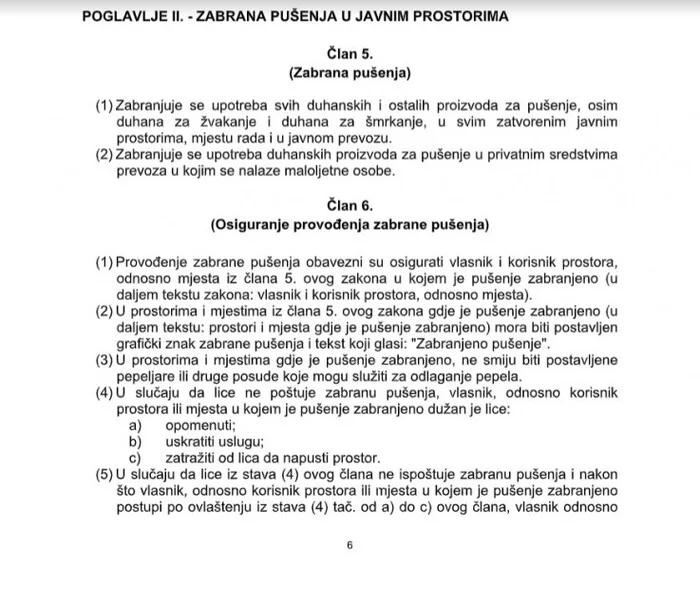 Princ Screen Zabrana Pušenja