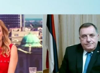Dodik za srbijanske medije: Vrijeme je za razgovor o ”mirnom razlazu” Dodik K1