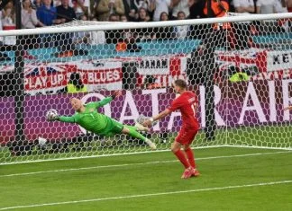 Engleska pobijedila Dansku nakon produžetaka za finale EURA Danska Engleska