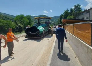 Pri kraju radovi na modernizaciji regionalne ceste kroz Janjiće (FOTO)