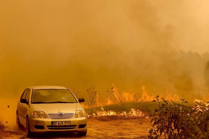 Požar Antalija Turska Anadolija