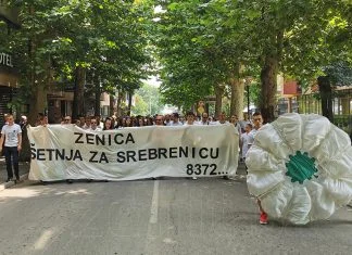 U Zenici održana “Šetnja za Srebrenicu” (VIDEO+FOTO) Setnja Za Srebrenicu 2021