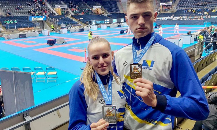 Karate: Sipović osvojila srebro, a Bostandžić bronzu na omladinskom EP u Finskoj 1629617665 Karate Sipovic Bostandzic