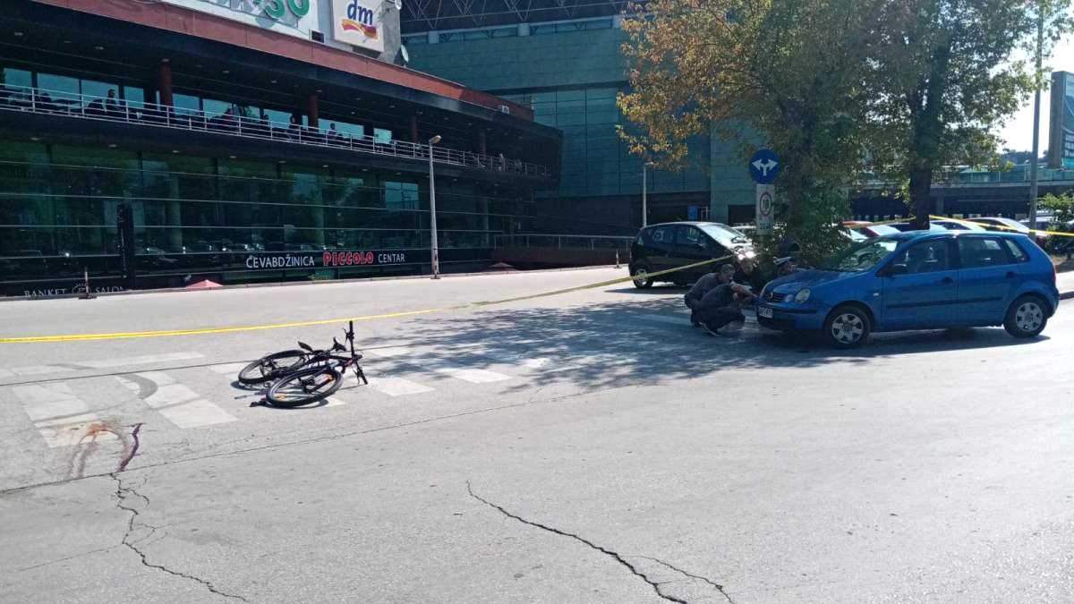 Nesreća kod Arene u Zenici, biciklista teško povrijeđen