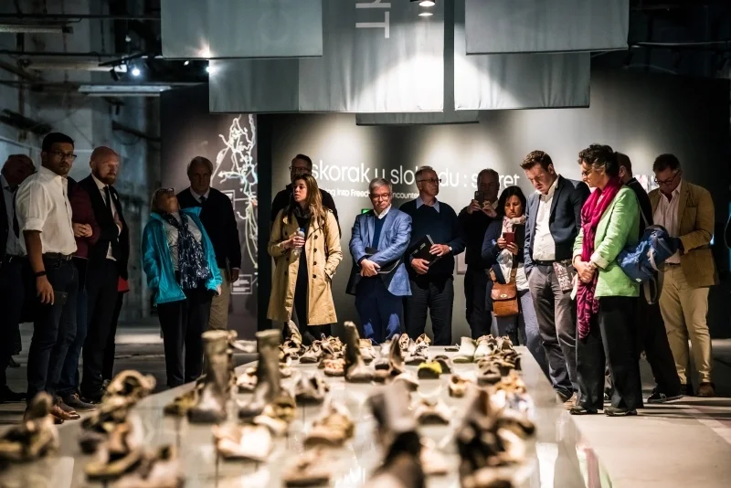 Delegacija UK U Srebrenici