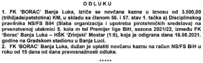 Disciplinska Komisija Borac Velicanje Ratnog Zlocinca U Banjoj Luci Proslo Nekaznjeno