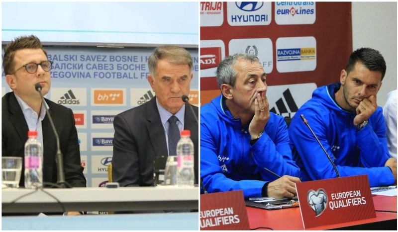 Spahića u UEFA-i zamijenio Misimović, smijenjen i Bajević