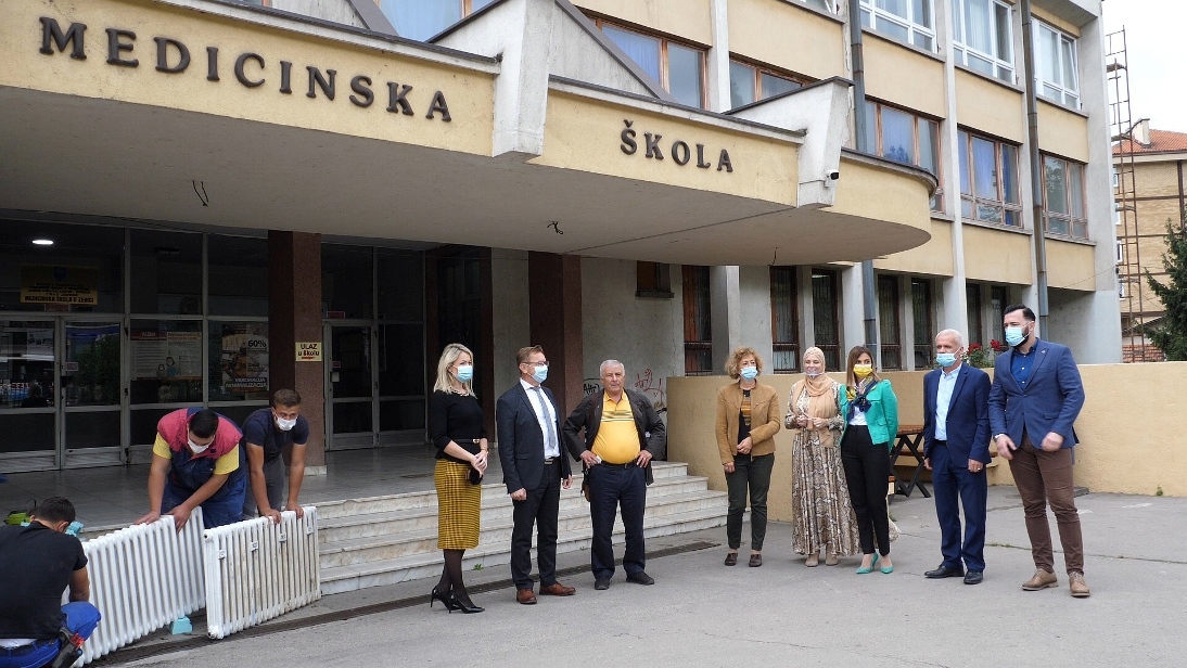 Rekonstrukcija medicinske skole zenica Kozlic