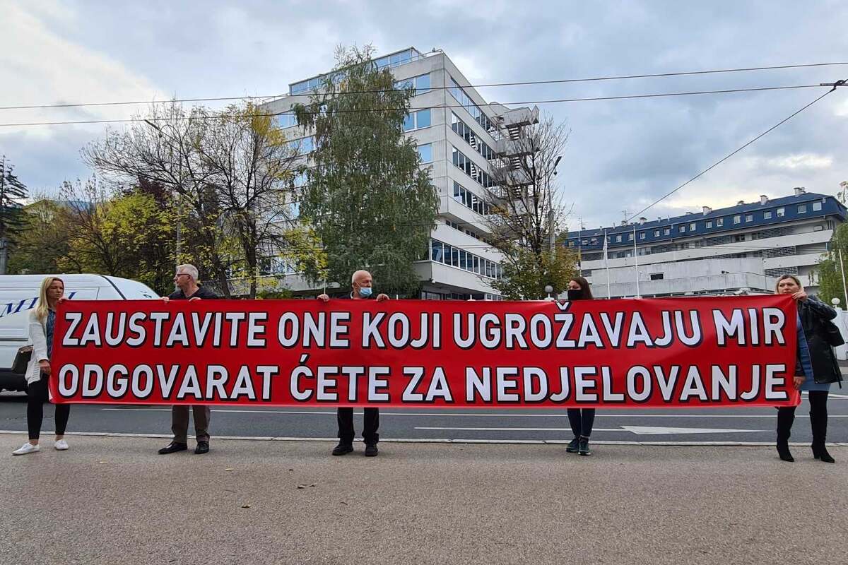 Sarajevo Protest