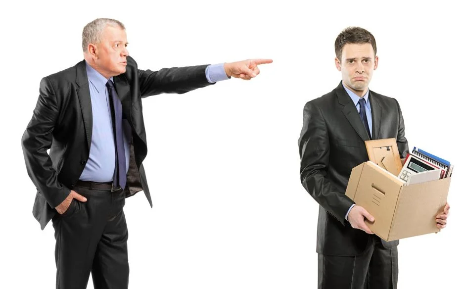 Ilustracija Otkaz Posao