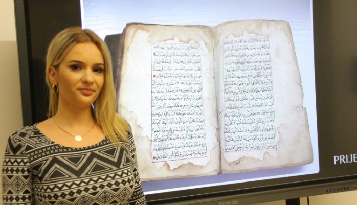 Zenički muzej promovirao restaurirani Qur'an iz 18. stoljeća Lamije Avdić
