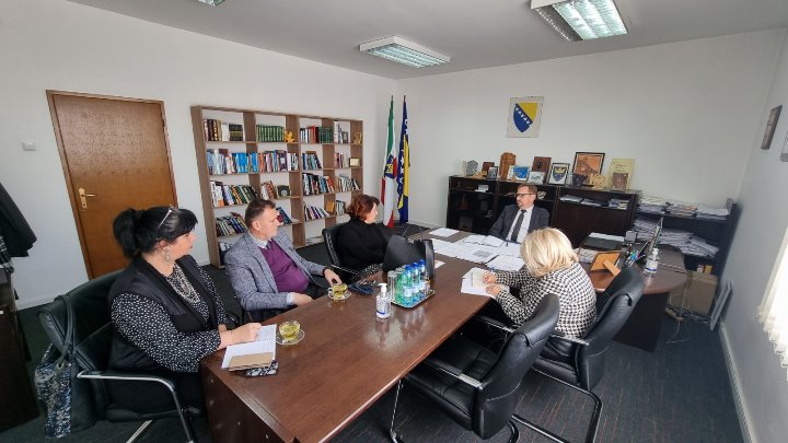 Održan sastanak predstavnika Udruženja poslodavaca Zenica sa Ministrom za obrazovanje, nauku, kulturu i sport ZDK