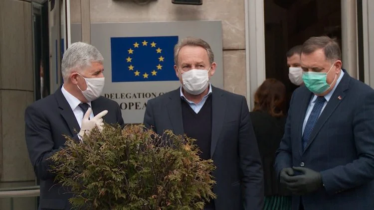 Krivična prijava protiv Čovića, Izetbegovića i Dodika Čović Izetbegović Dodik