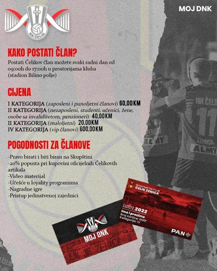 NK Čelik: U svima nama utkan je jedinstveni crno-crveni DNK