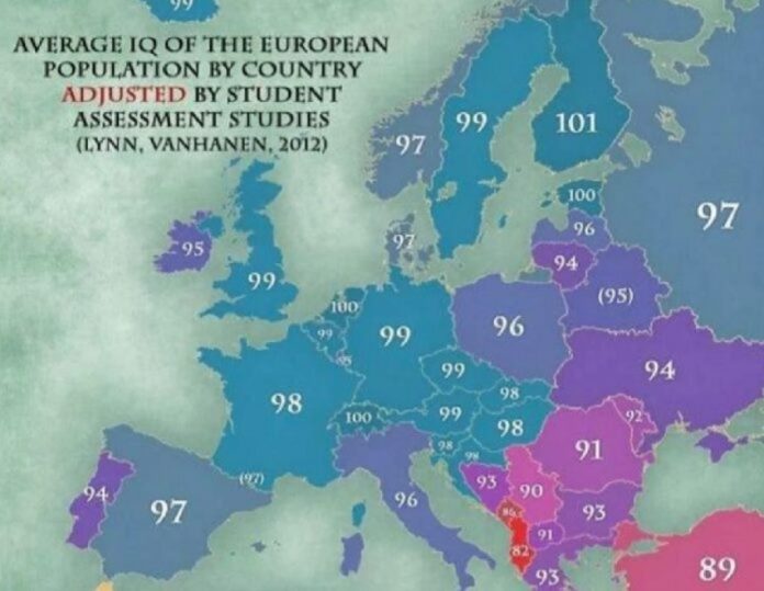 Objavljena lista 'najpametnijih' i 'najglupljih' nacija u Evropi
