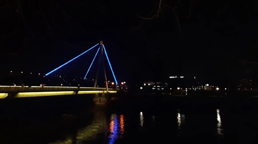 Jalijski Most U Bojama Ukrajine