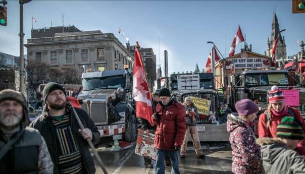 Kanada Protesti