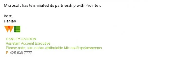 Microsoft Prointer Ss