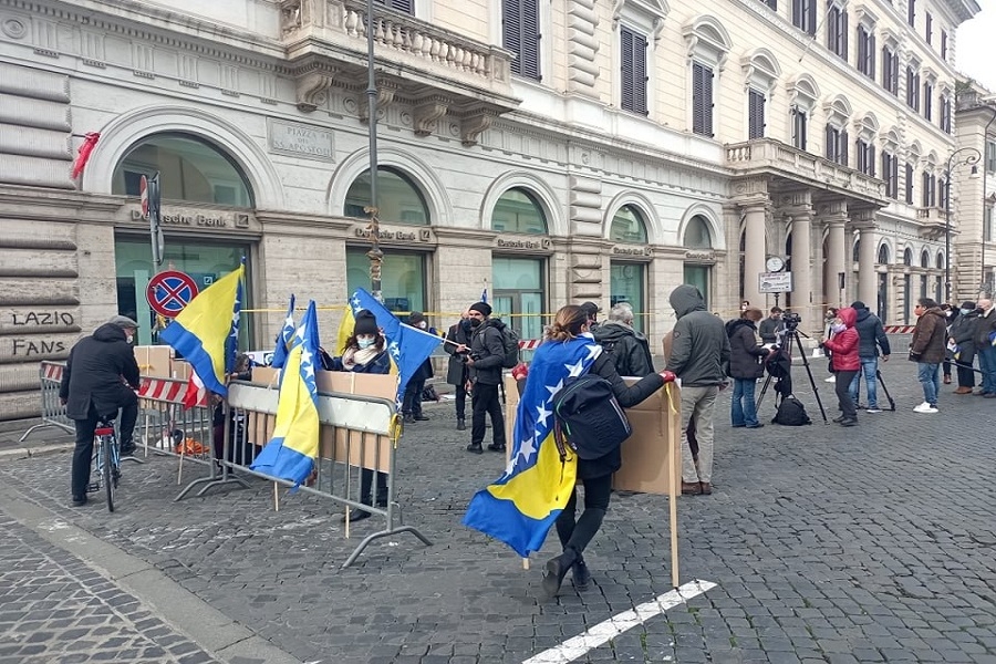 Protesti U Europi Za Bih