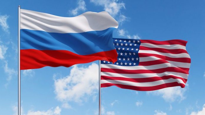 Rusija Amerika Zastave