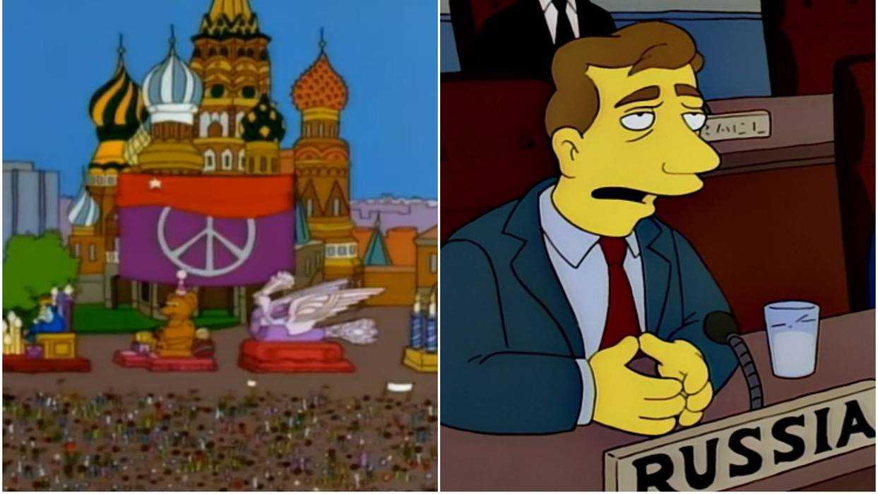 Simpsoni su predvidjeli ruski napad na Ukrajinu još 1998.? (VIDEO)