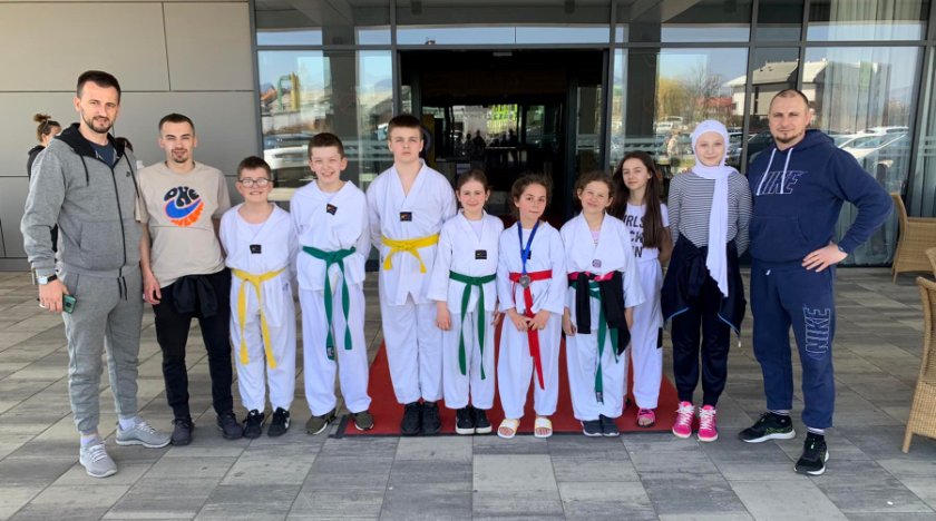 Taekwondo Akademija “Jale” ostvarila sjajne rezultate na Otvorenom kupu BiH