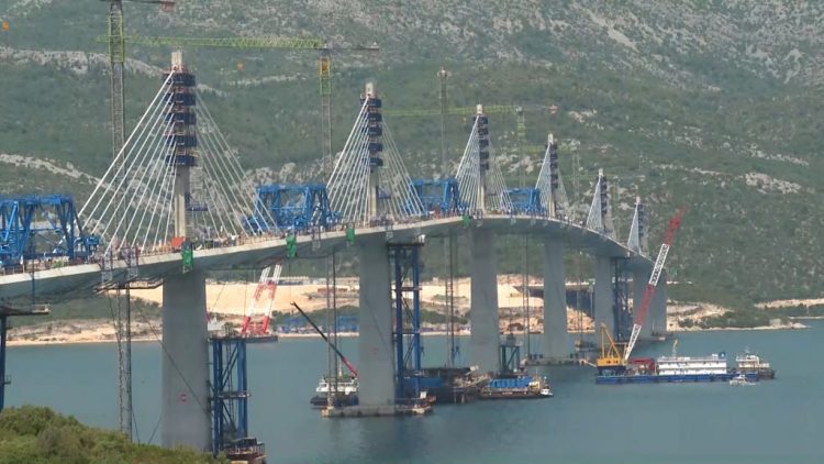 Na gradilištu vijadukta kod Pelješkog mosta poginuo radnik iz BiH
