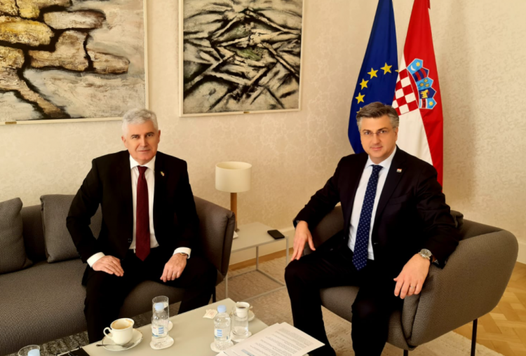 Čović i Plenković: Konačan dogovor o izbornoj reformi mora biti postignut