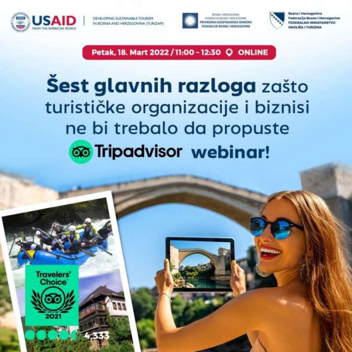 TripAdvisor Webinar Privredna Komora FBiH