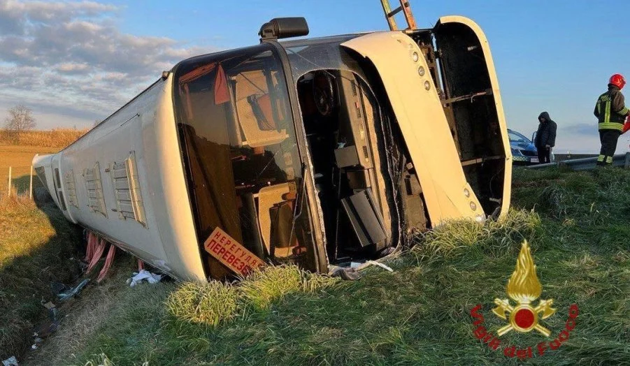 U Italiji Se Prevrnuo Autobus Sa Ukrajinskim Izbjeglicama