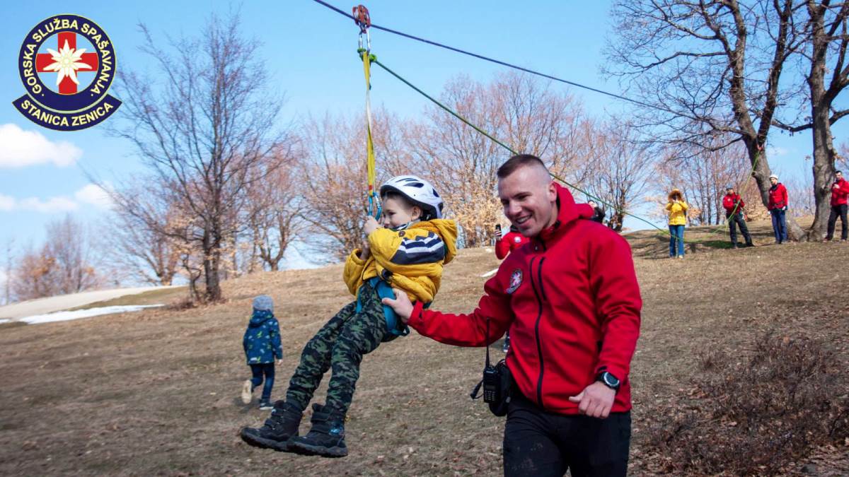 ZIP LINE Za Najmladje