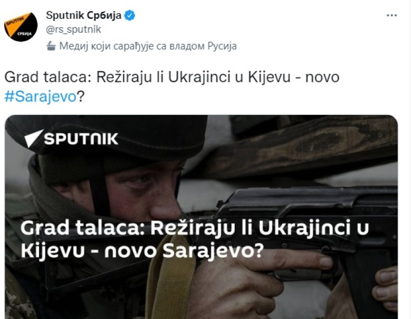 Ko će zaustaviti rusku propagandnu mašineriju: Zelenski kao i Alija žrtvuje narod, Ukrajinci sami sebe ubijaju!?