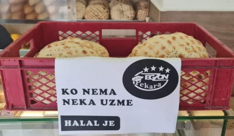 Pekara dijeli besplatno ramazanije: Ko nema da uzme, halal je
