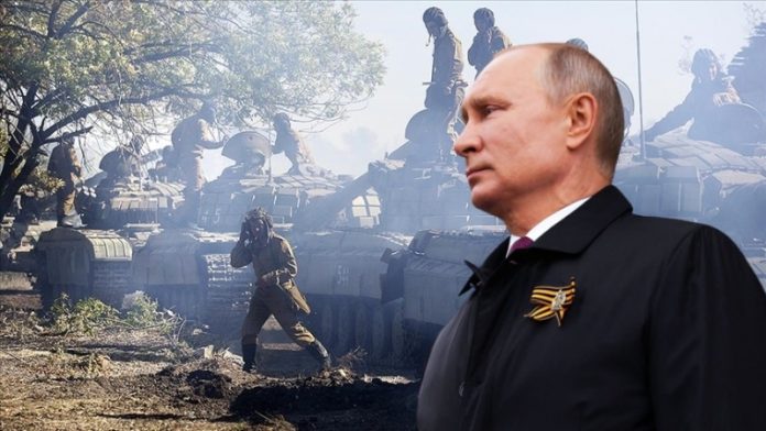 Putin Vojska Rat Ilustracija