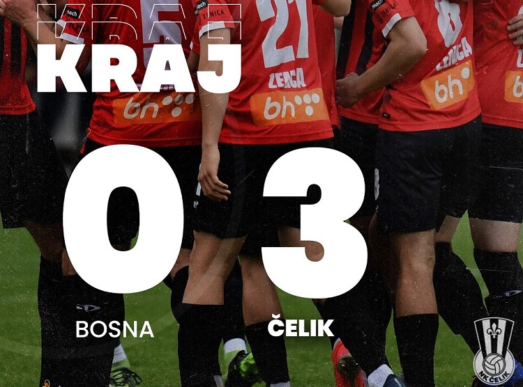 Čelik u gostima upisao svoju trinaestu uzastopnu pobjedu (VIDEO) Celik Bosna 03