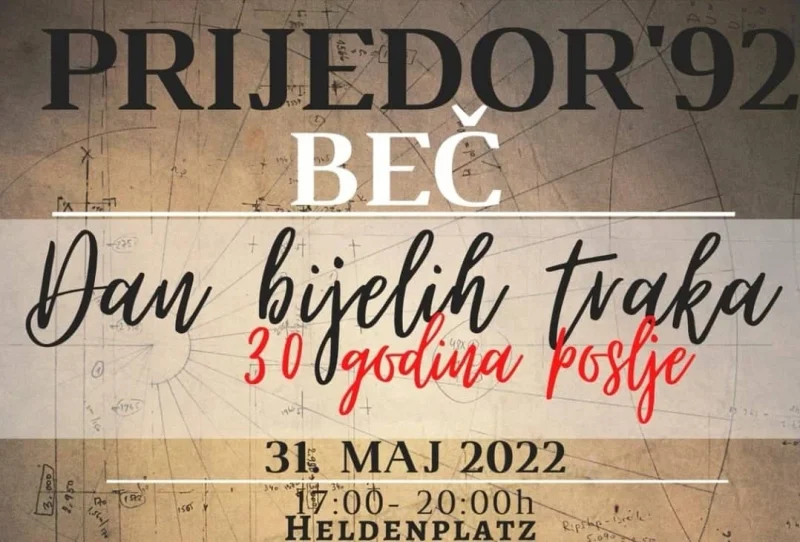Dan bijelih traka bit će obilježen i u Beču Prijedor Beč