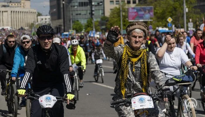 Proljetni Biciklistič Moskva Rusija