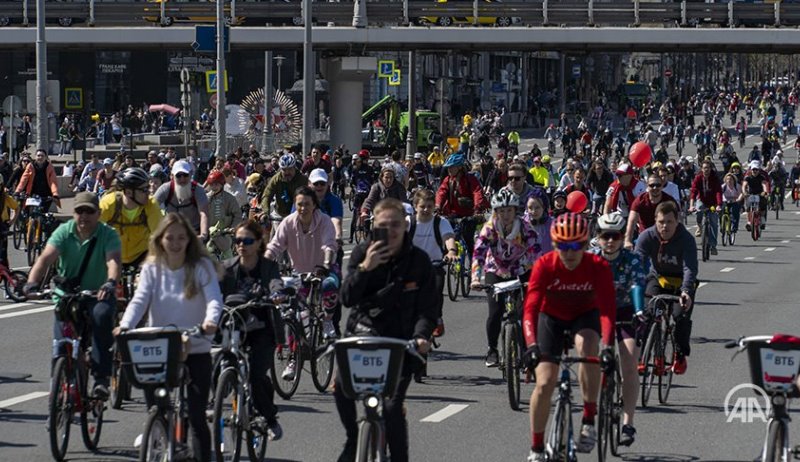 Na biciklističkom festivalu u Moskvi oko 40.000 učesnika (FOTO)