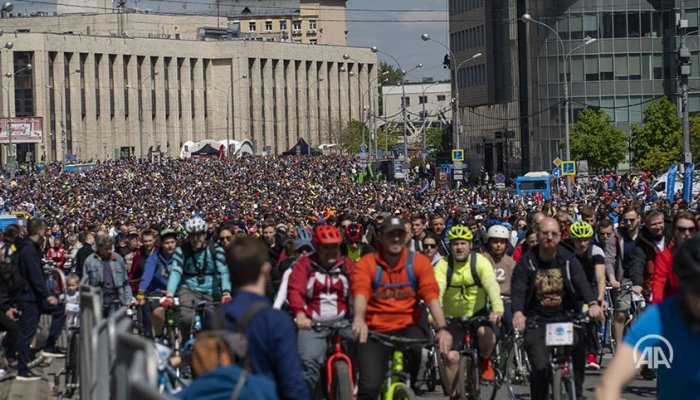 Proljetni Biciklistič Moskva Rusija