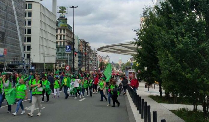 Demonstracije U Belgiji